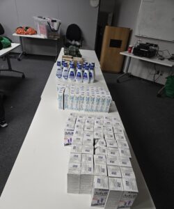 Hygiene items donated by Global Medic to be distributed to beneficiaries